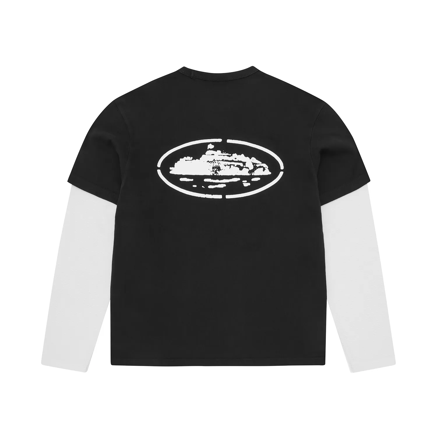 Corteiz Island Hybrid Thermal LS Schwarz Longsleeve
