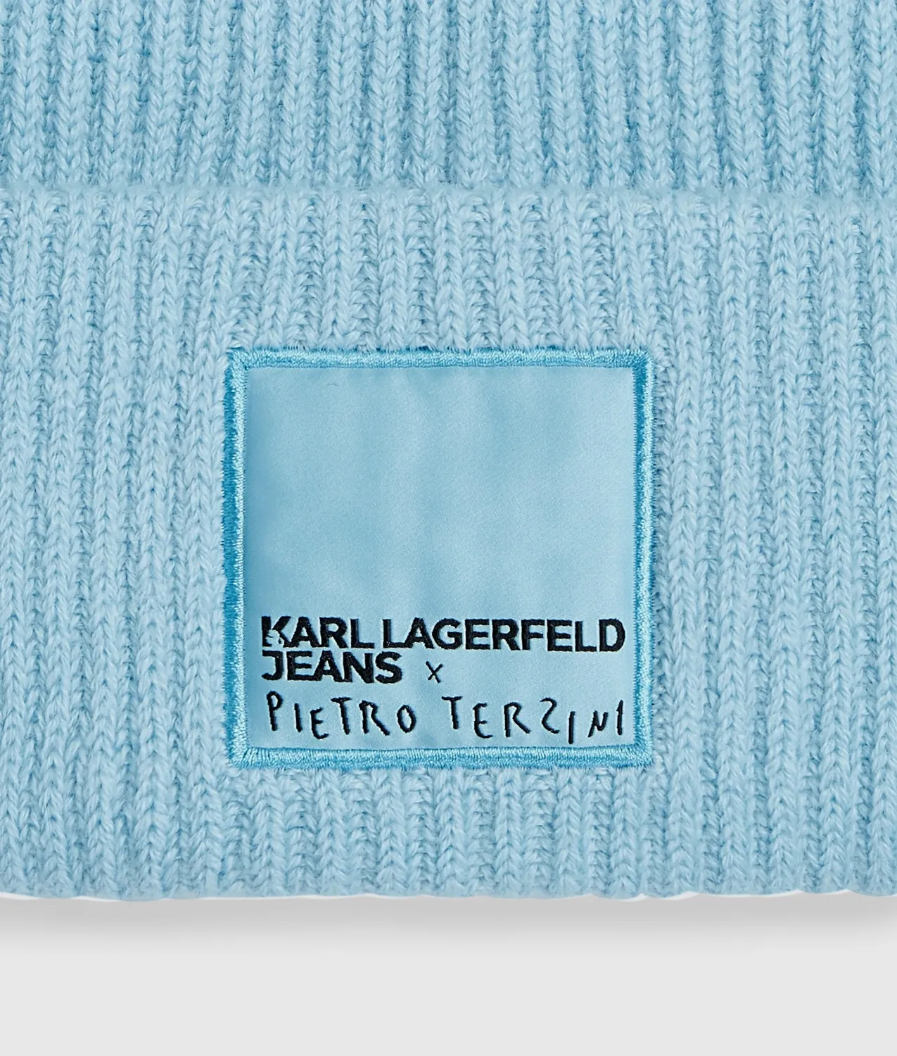 Karl Lagerfeld KLJ x Terzini Beanie gerippt