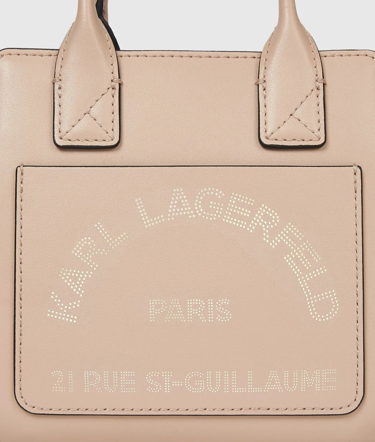 Karl Lagerfeld K/Daily Mini Pocket Tote Leder Schwarz