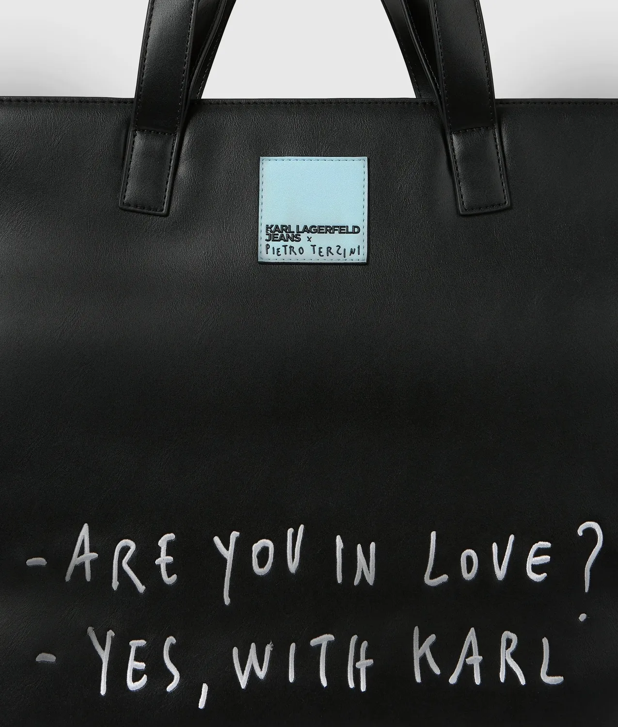 Karl Lagerfeld Jeans X Pietro Terzini Tote Bag XL Print