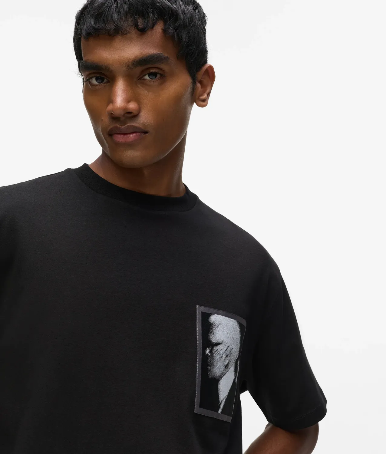 Karl Lagerfeld Portrait T-Shirt Relaxed-Fit XS-XXL