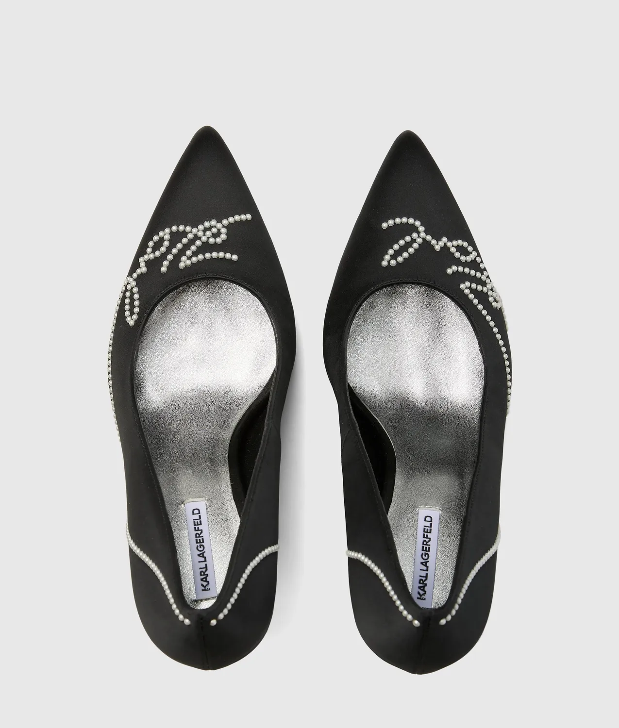 Karl Lagerfeld Sarabande Pumps Damen Satin