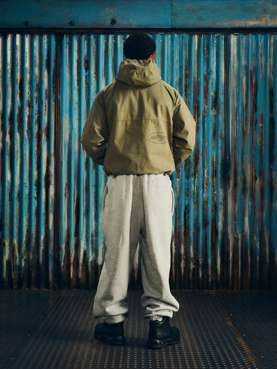 Corteiz Guerillaz Ripstop Jacket Jacke Olive Baumwolle