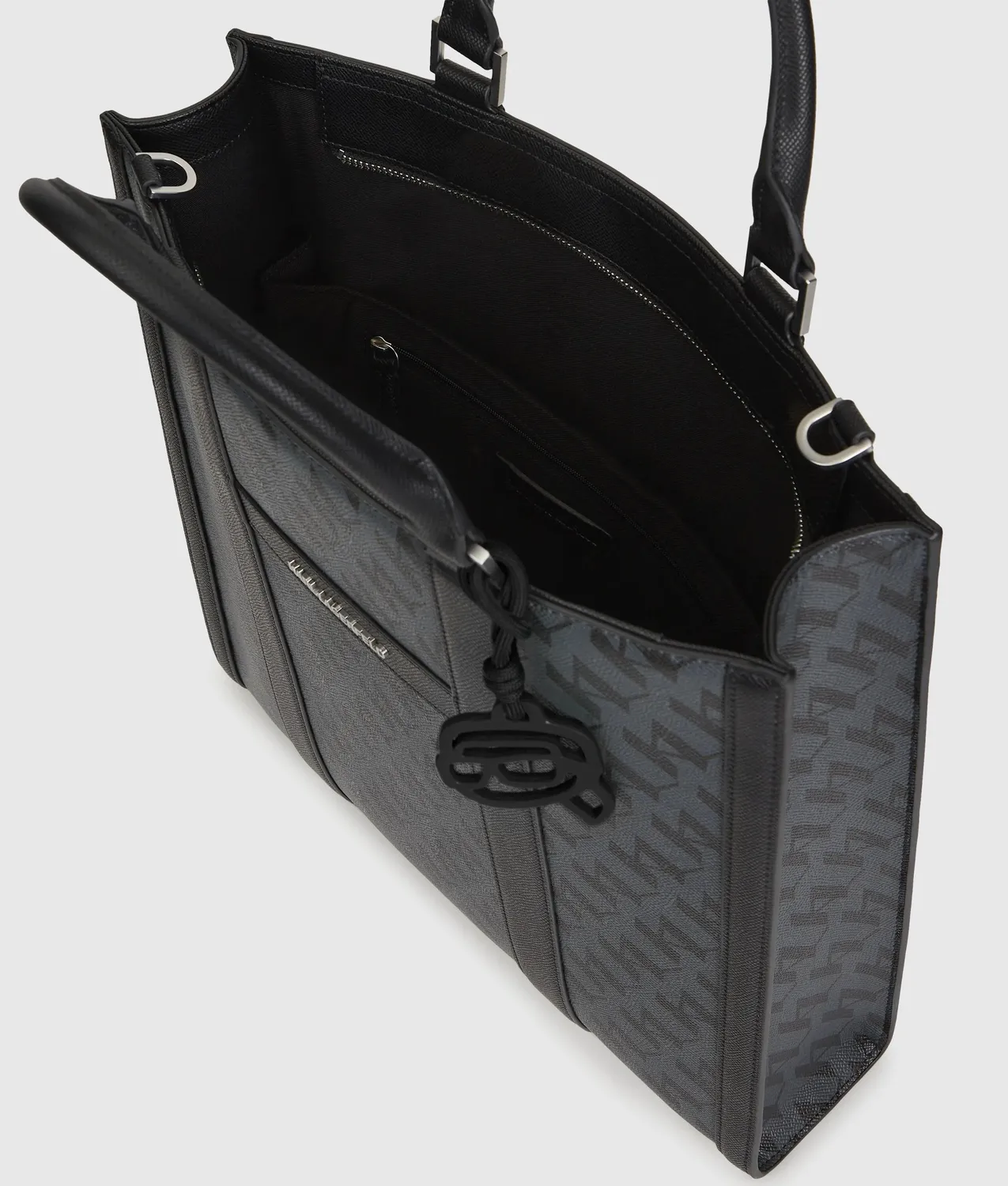 Karl Lagerfeld Ikon Monogram Tote Bag One Size Technikleder