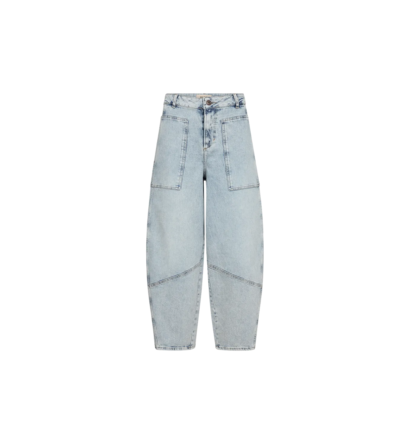 Mos Mosh MMRosy Galleon Barrel Jeans Light Blue 30