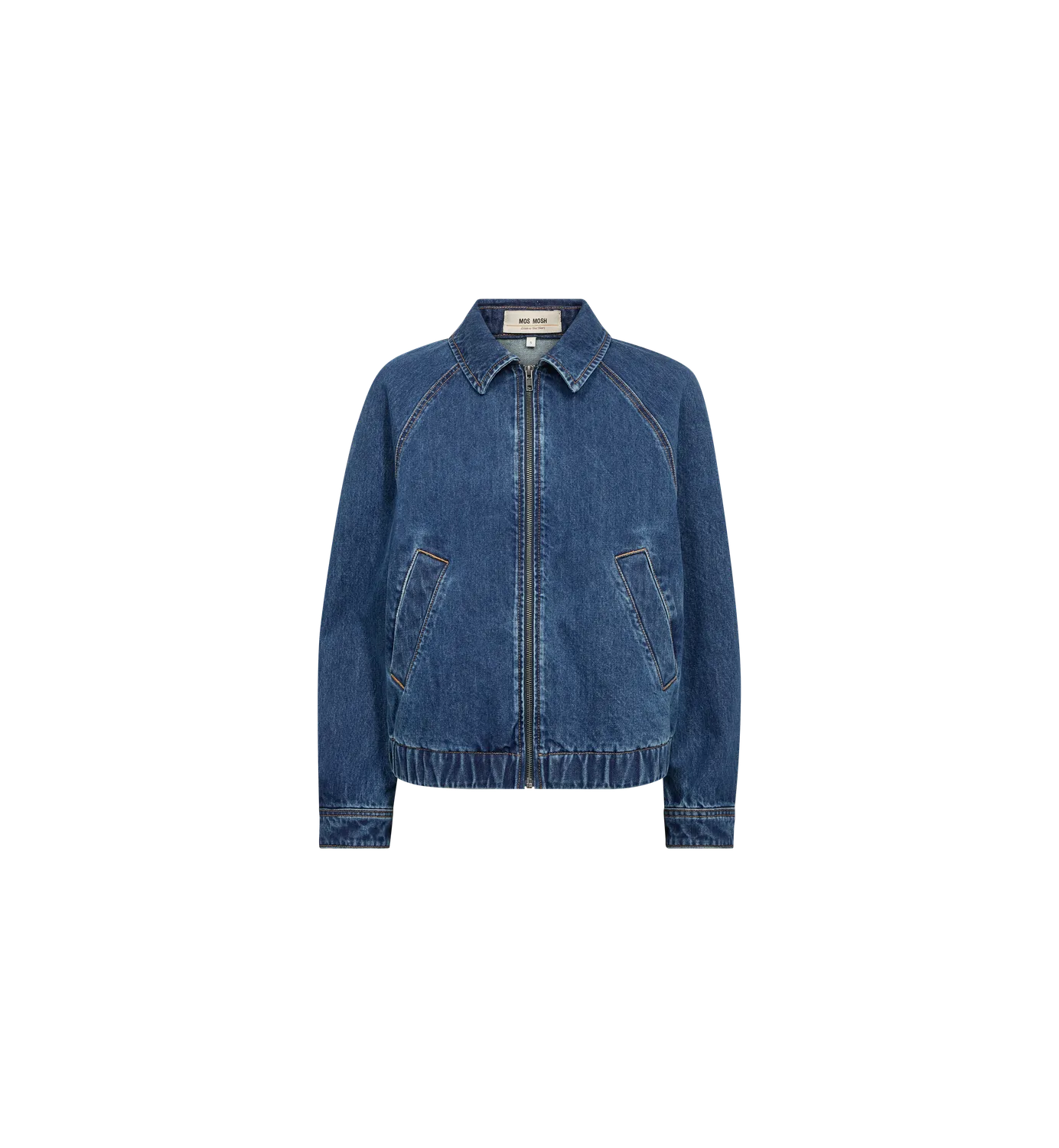 Mos Mosh MMCannen Bernat Jeansjacke Blau Relaxed Fit