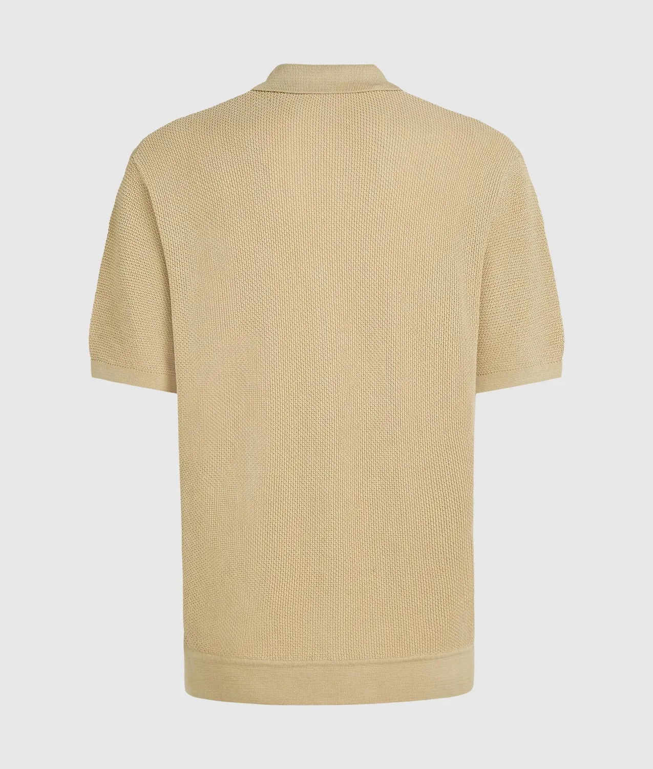 Karl Lagerfeld KL Jeans Strick-Polo Kurzarm Knopfleiste