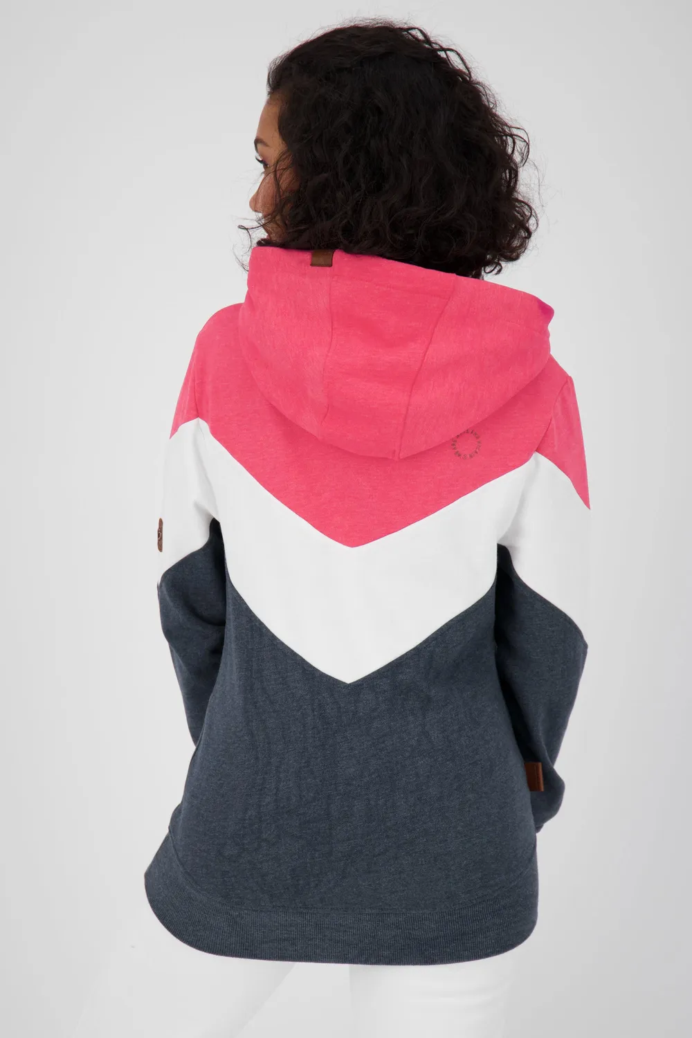 Alife & Kickin StellaAK A Sweat rot Kapuzenpullover Damen