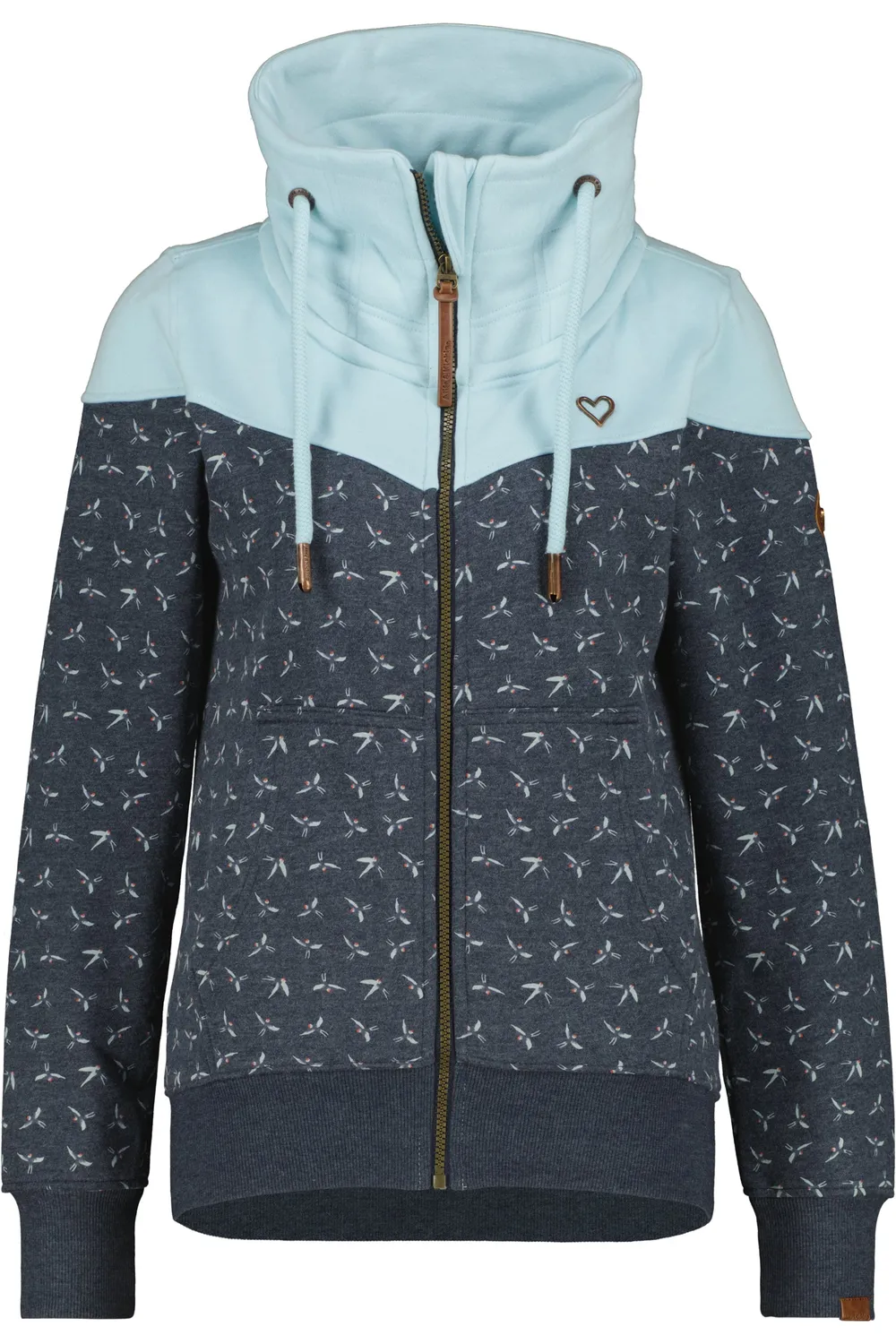 Alife & Kickin ValinaAK B Sweatjacke Dunkelblau Damen