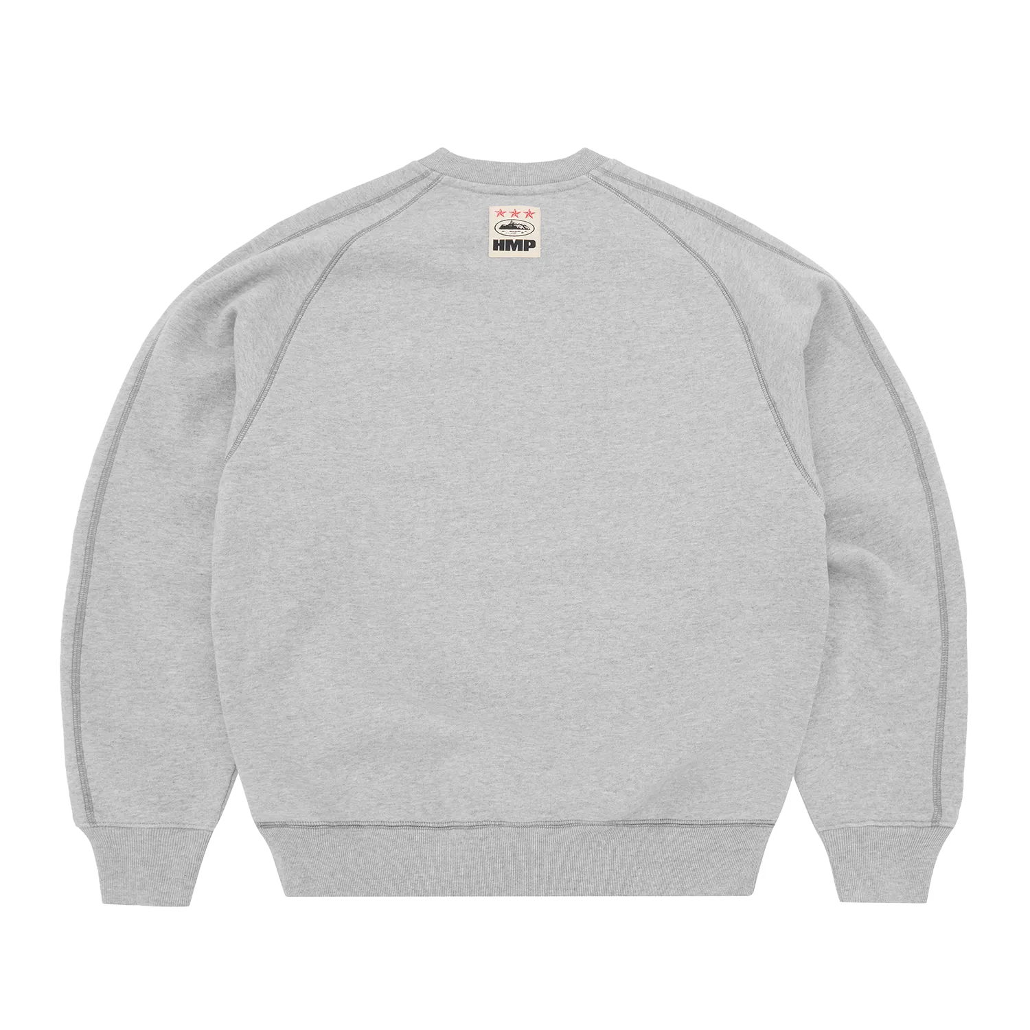 Corteiz HMP V2 Sweatshirt Heather Grey Baumwolle