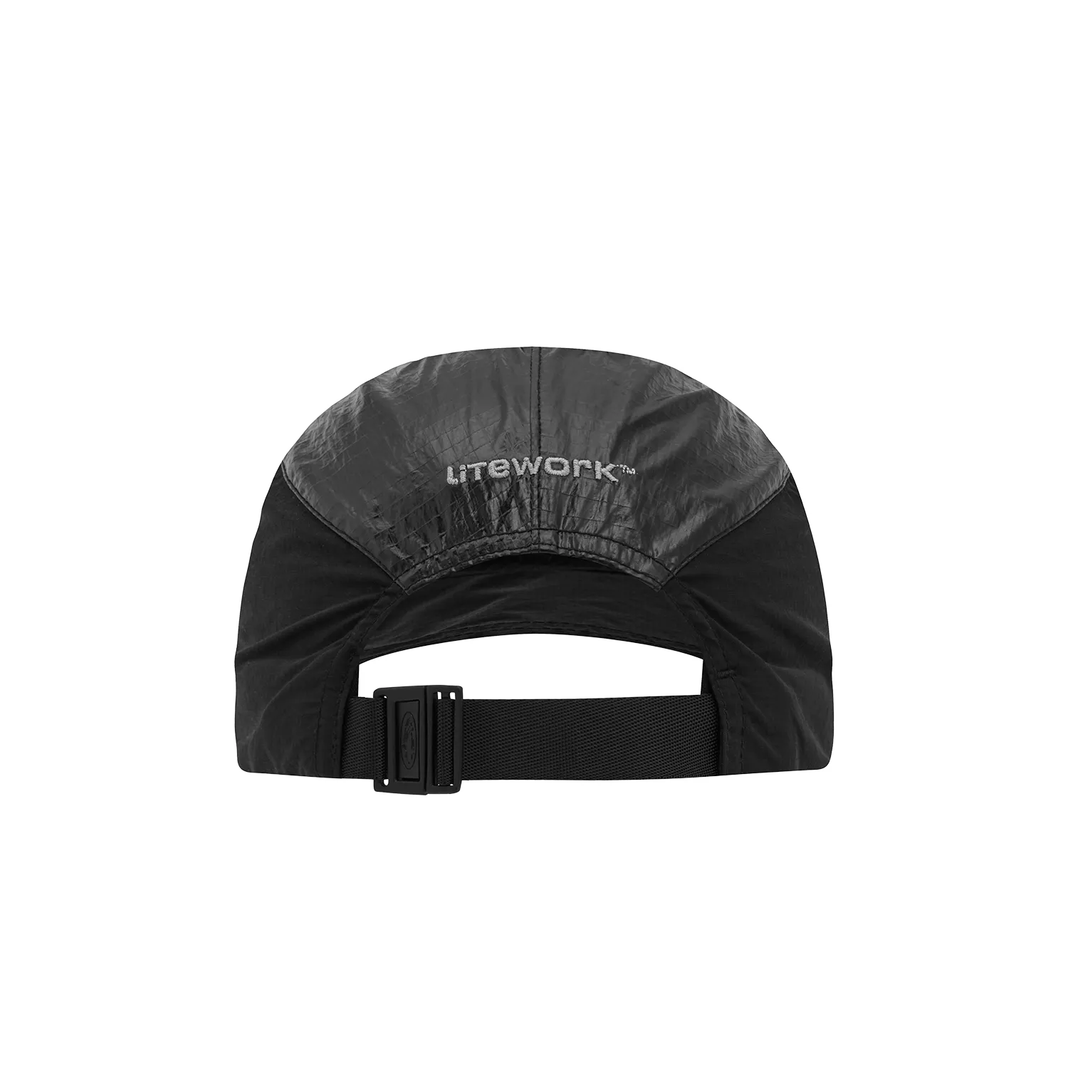Corteiz Litework Quattro Cap Black Ripstop Cap