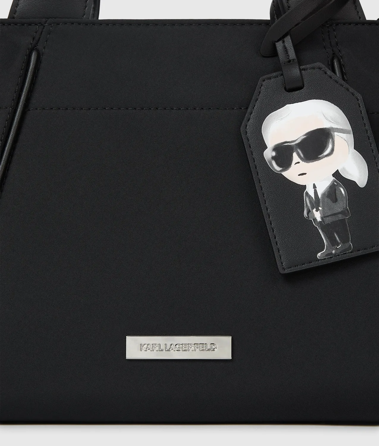 Karl Lagerfeld Ikon Nylon Small Tote Tasche