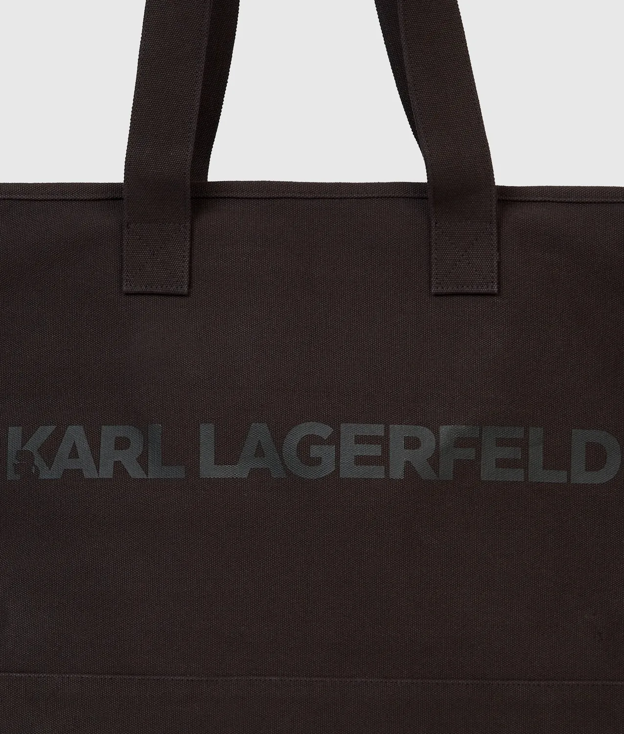Karl Lagerfeld Logo Tote Shopper XL Baumwolle