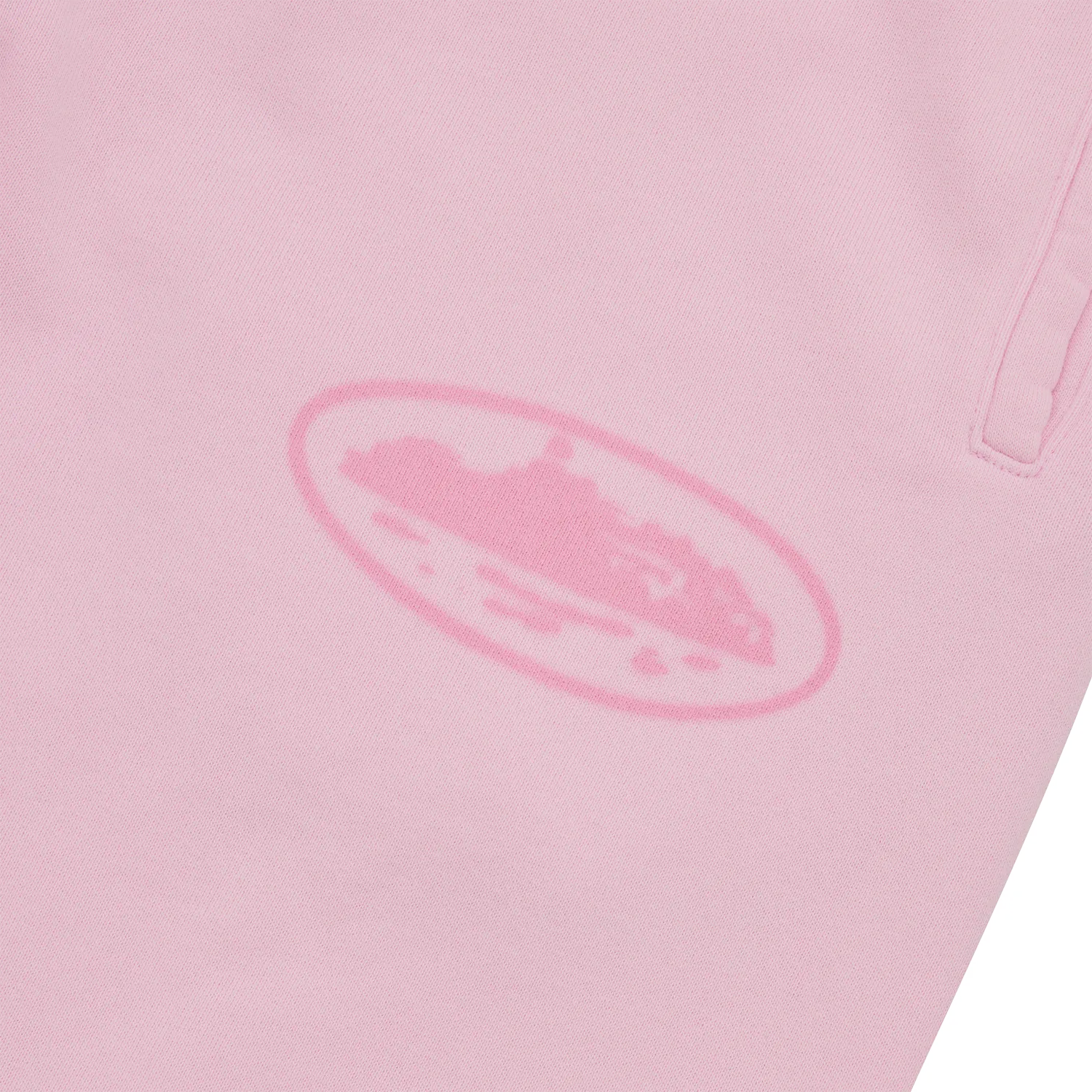 Corteiz Island Knockout Jogginghose Pink Baumwolle