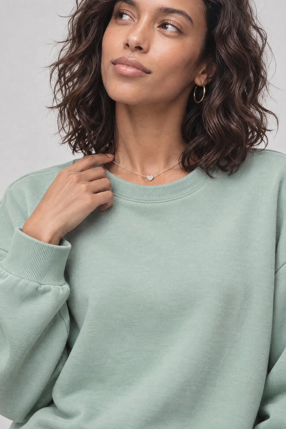 Alife & Kickin ElsaAK P Sweatshirt Hellgrün Crewneck