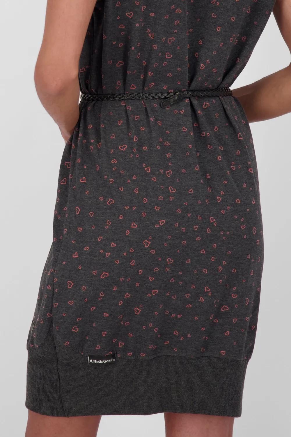 Alife & Kickin ColetteAK B Shirtkleid Schwarz Kurz
