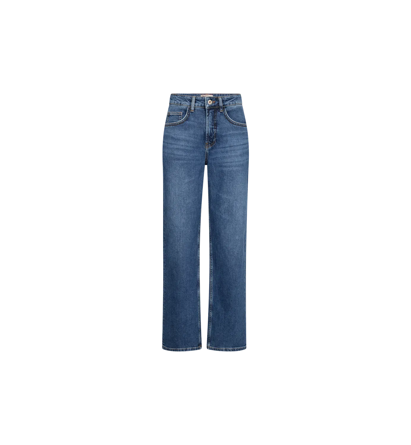 Mos Mosh MMEmber Authentic Jeans Straight Blau