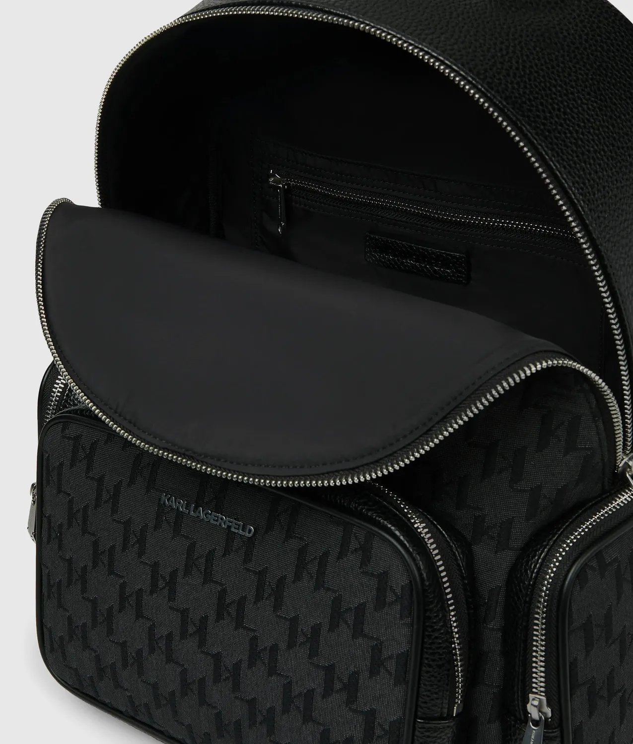 Karl Lagerfeld K/Monogram Jacquard Rucksack One Size