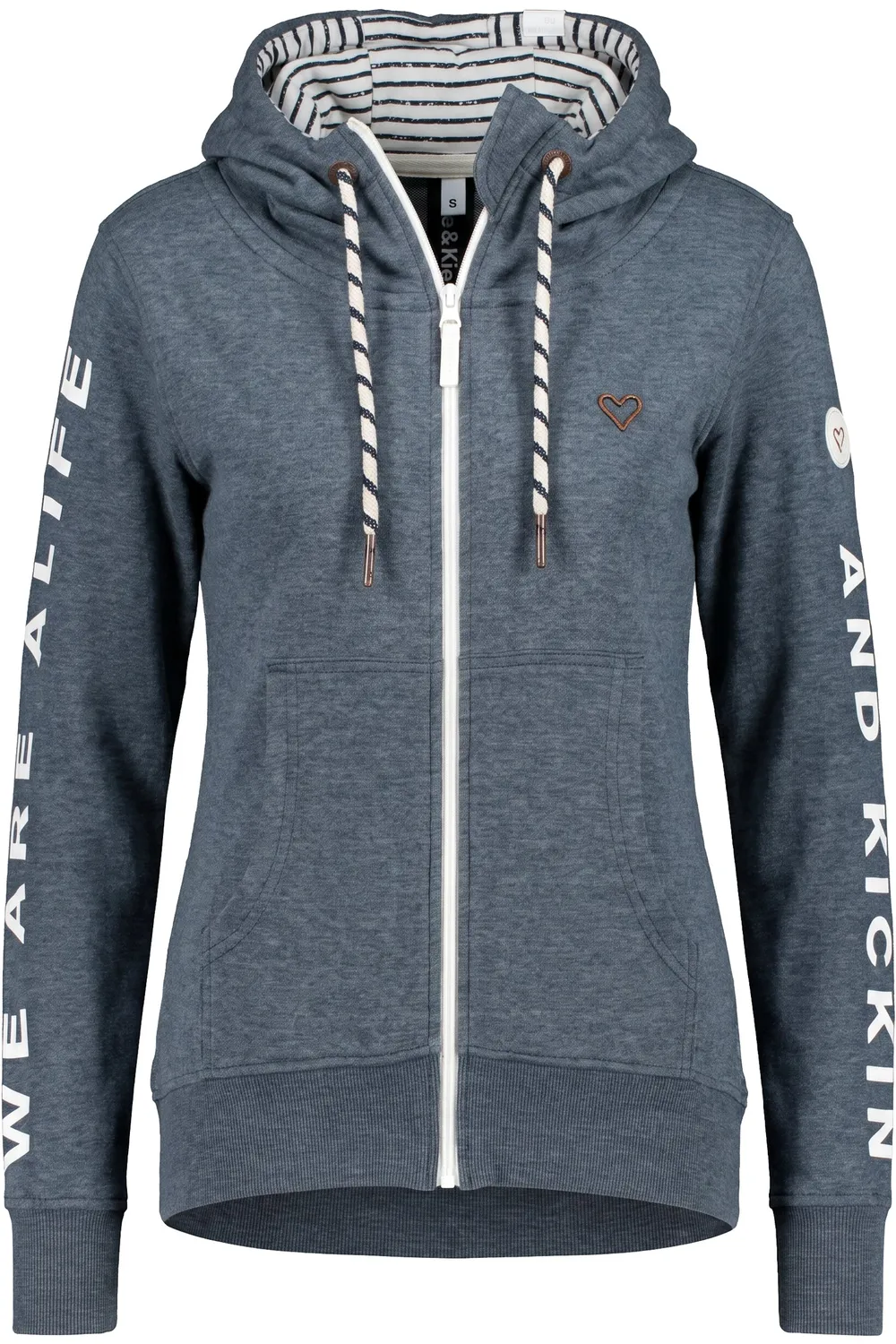 Alife & Kickin JessyAK A Sweatjacke Dunkelblau Damen