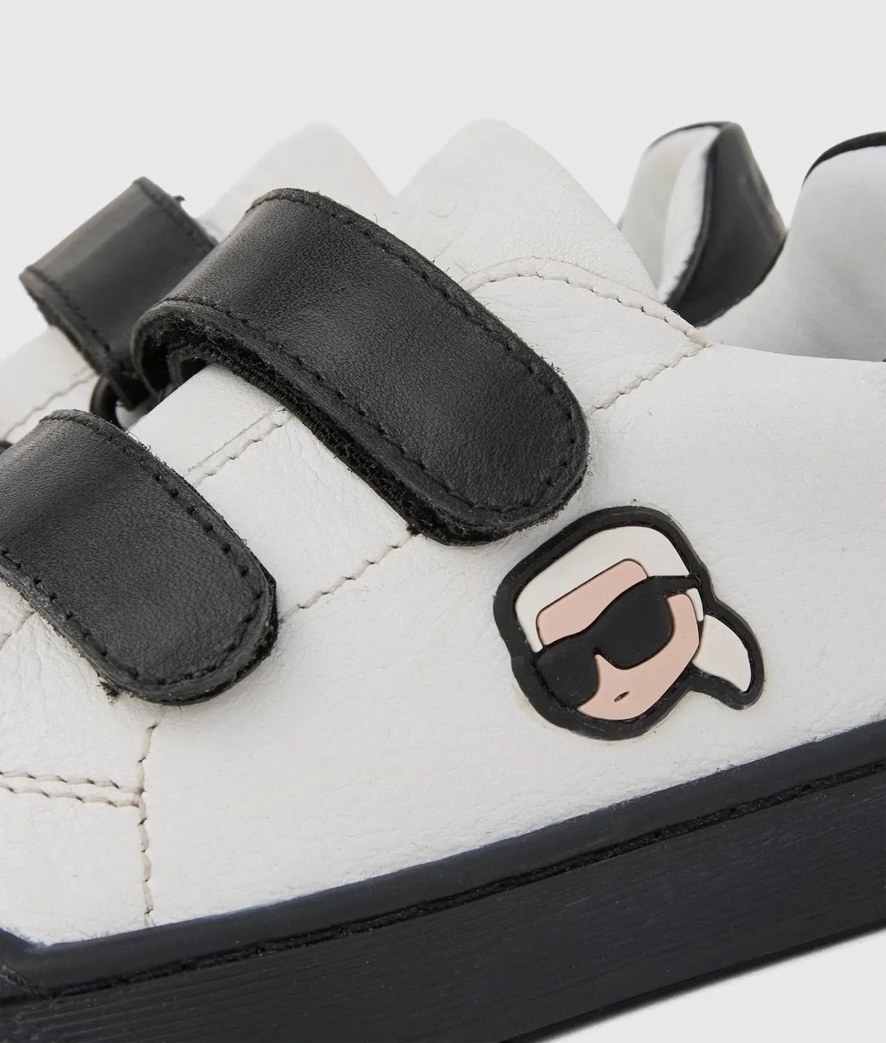 Karl Lagerfeld Ikon Klett Sneaker Jungen Leder