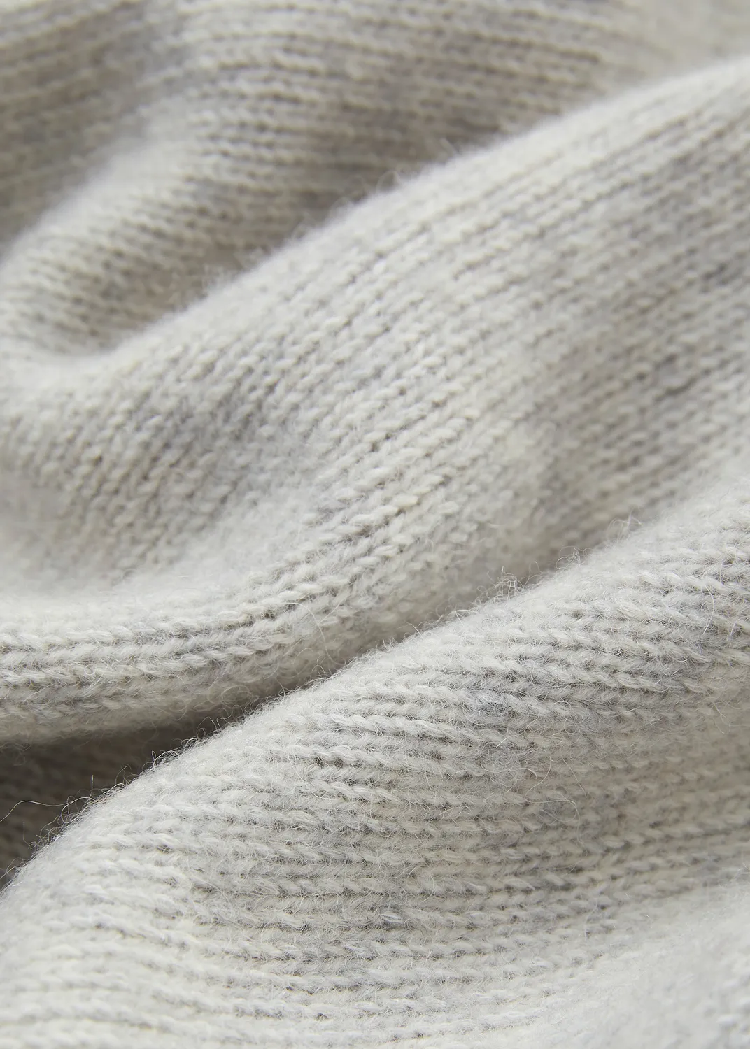 Senatex Pullover U-Ausschnitt Hazelnut Wolle Alpaka