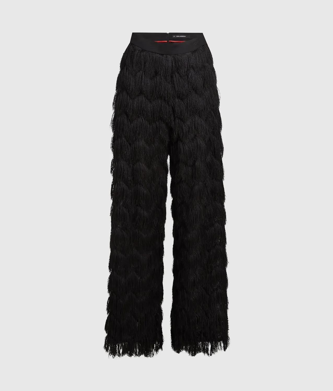 Karl Lagerfeld KL Studio Fringe Pants Hose Fransen