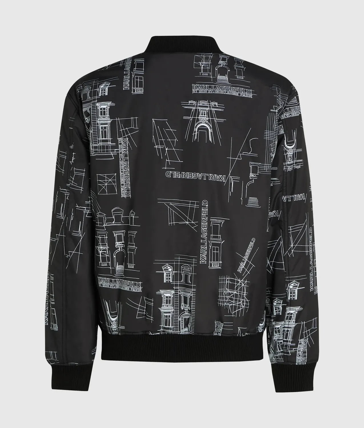 Karl Lagerfeld Reversible Maison de Karl Bomberjacke wendbar