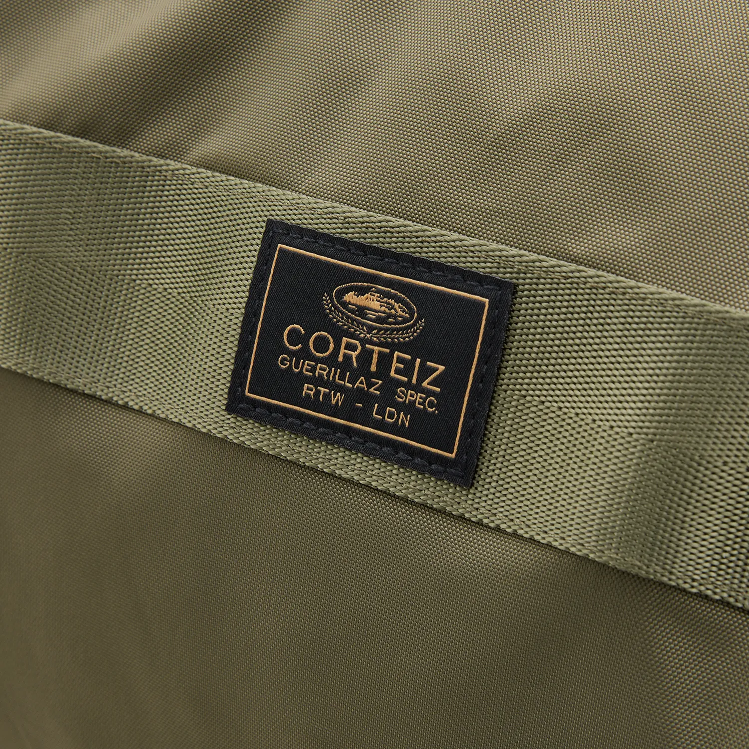 Corteiz XXL Commando Duffle Bag Olive Nylon
