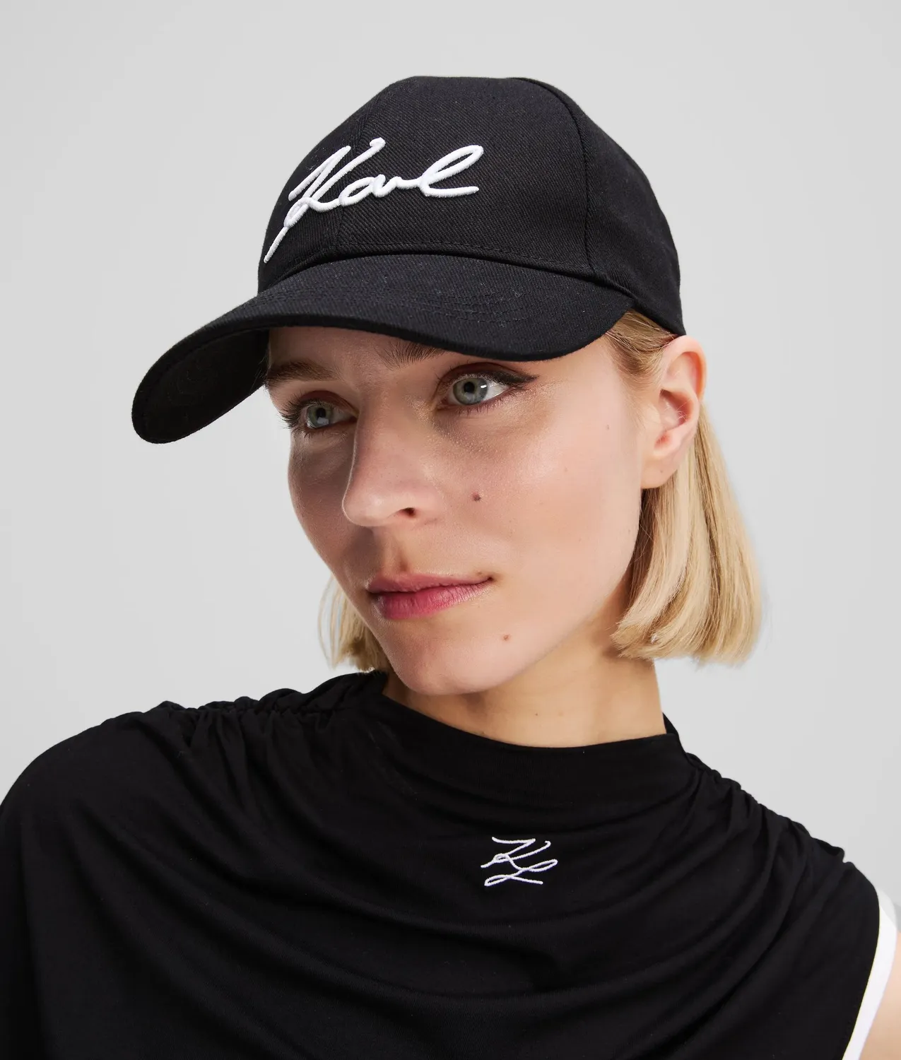 Karl Lagerfeld K/Signature Cap 6-Panel Stickerei