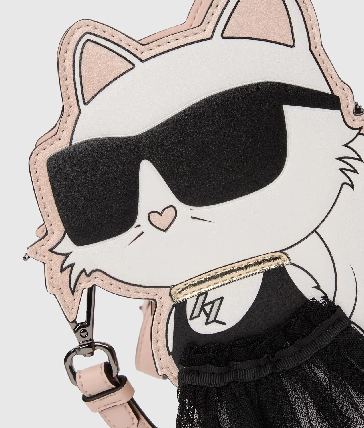 Karl Lagerfeld Choupette Tasche Mädchen Crossbody Mesh