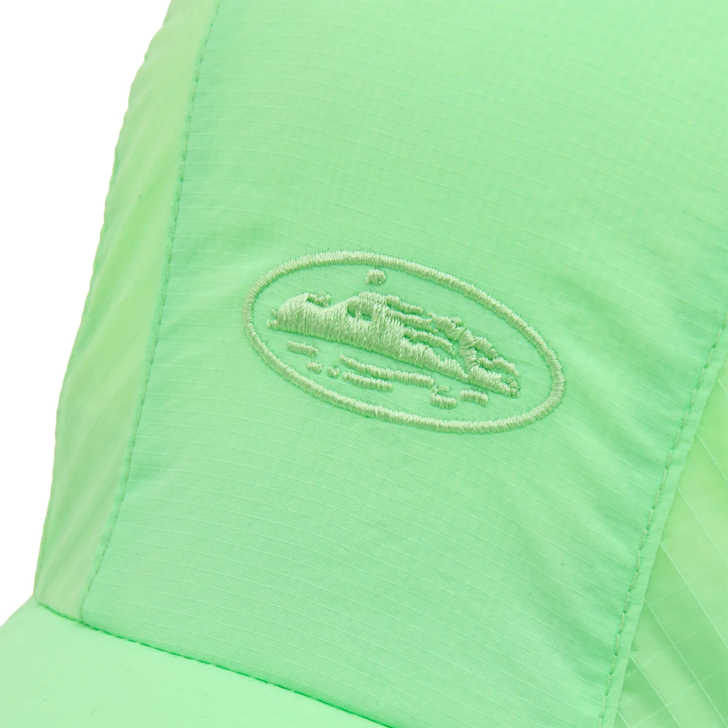 Corteiz Litework Quattro Cap Kappe Grün Ripstop