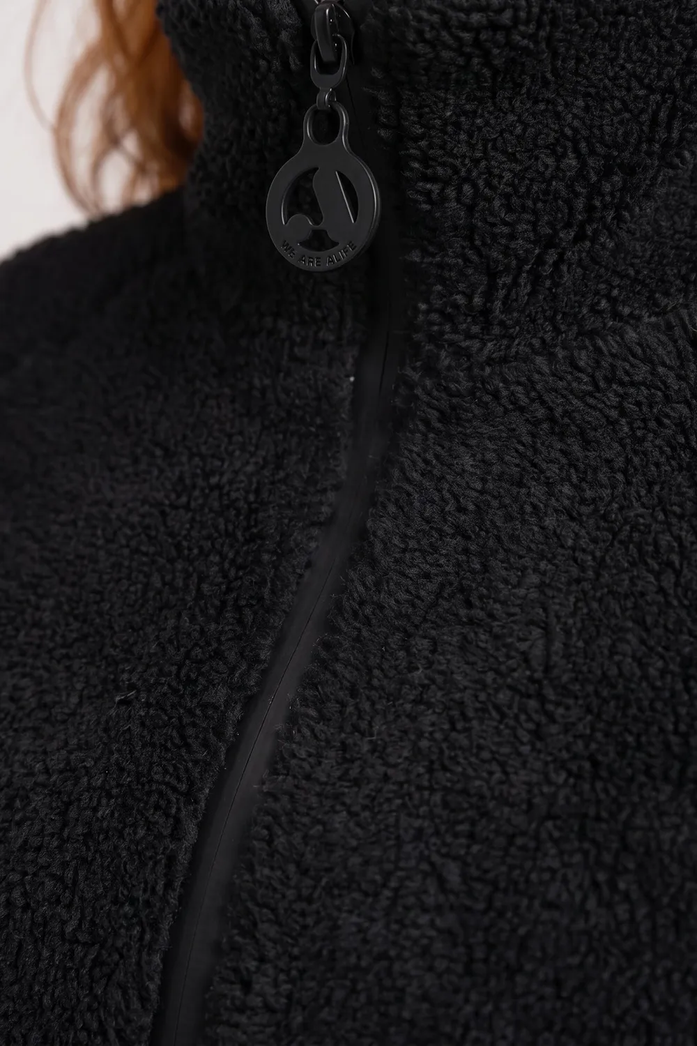 Alife & Kickin SariaAK T Teddyjacke Schwarz Damen