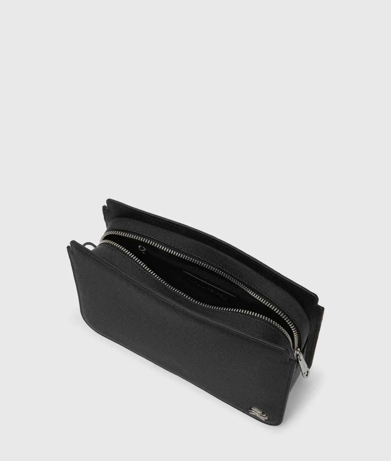 Karl Lagerfeld K/Autograph Leder-Pouch schwarz Einheitsgröße