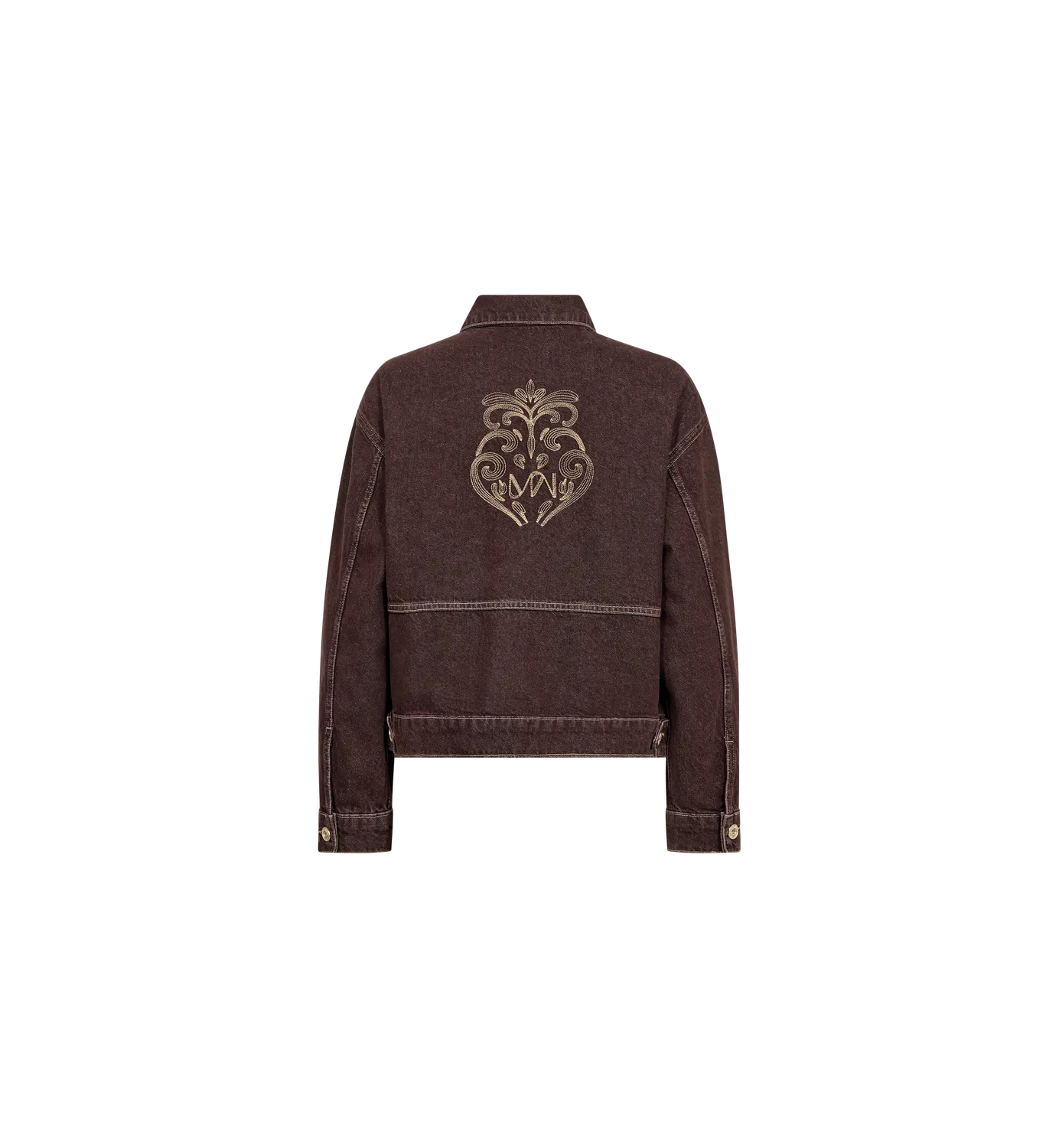 Mos Mosh Mavi Marble Jacke Port Royale Relaxed Baumwolle