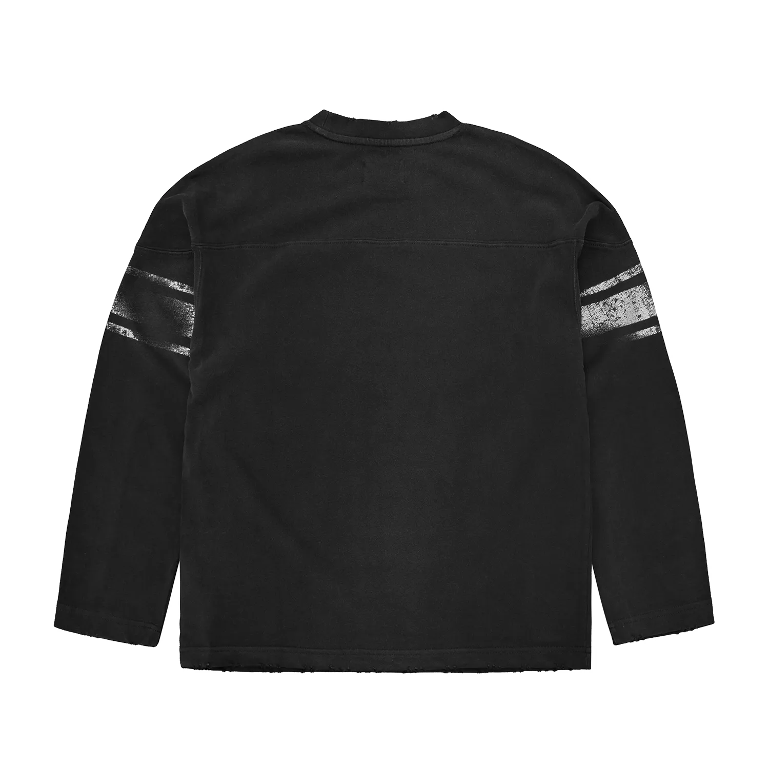 Corteiz Gridiron LS Jersey Schwarz Glitzer Baumwolle