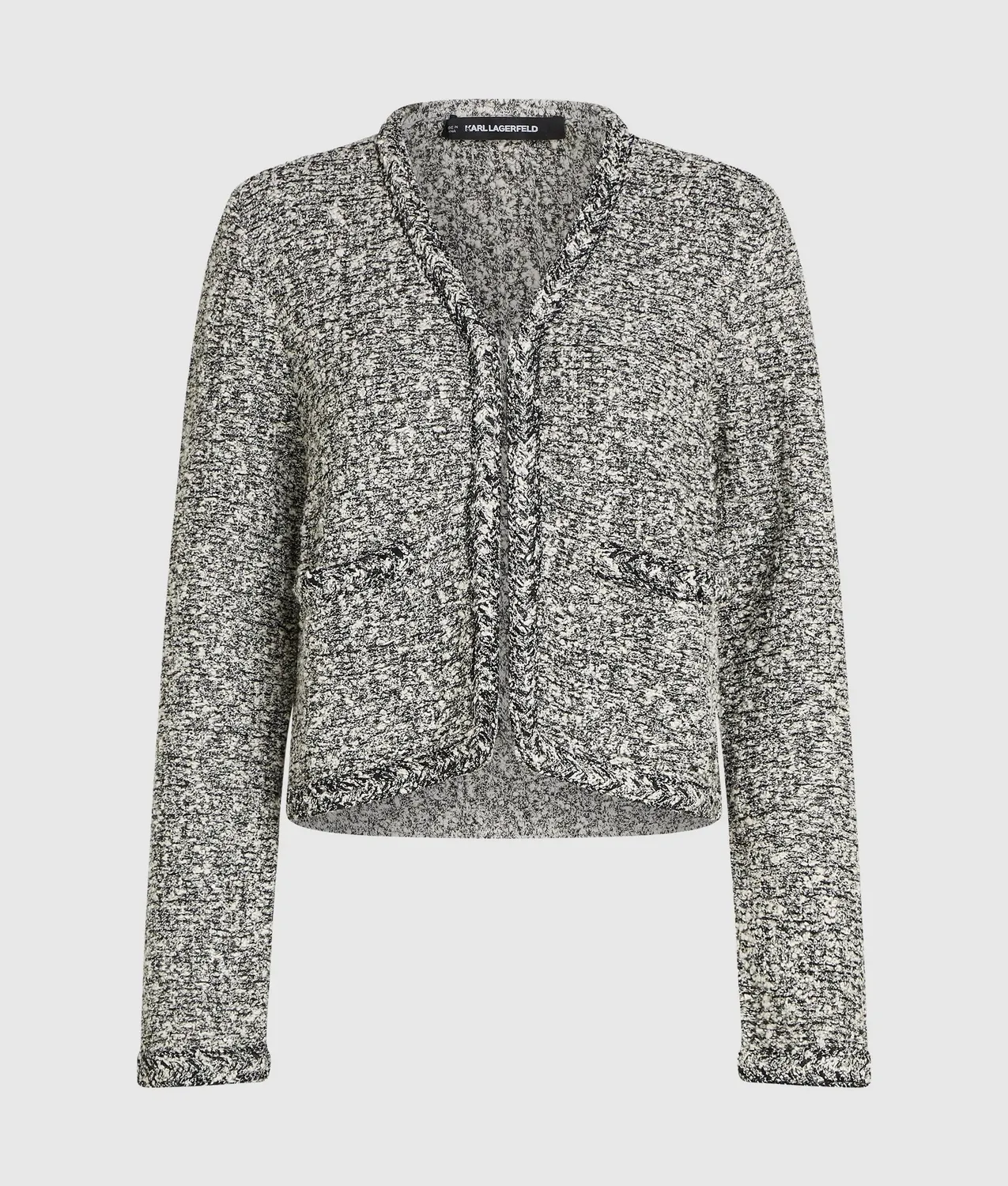 Karl Lagerfeld Bouclé Cardigan Damen Strickjacke