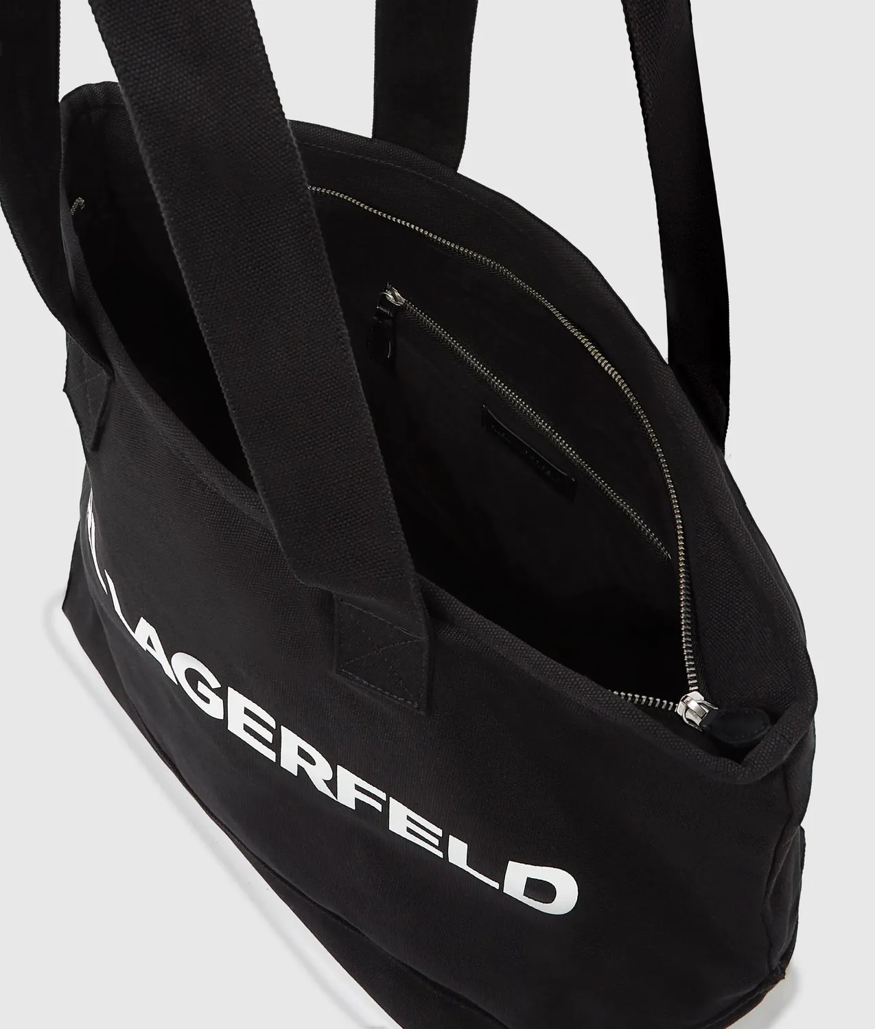 Karl Lagerfeld Logo Extra Large Tote Shopper Recycling