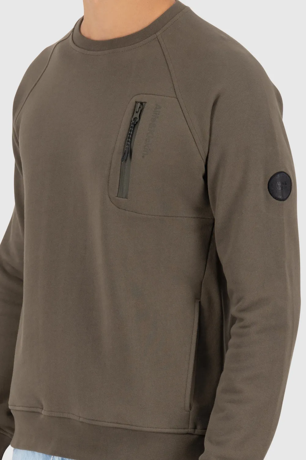 Alife & Kickin FabioAK A Sweatshirt Dunkelgrün Herren