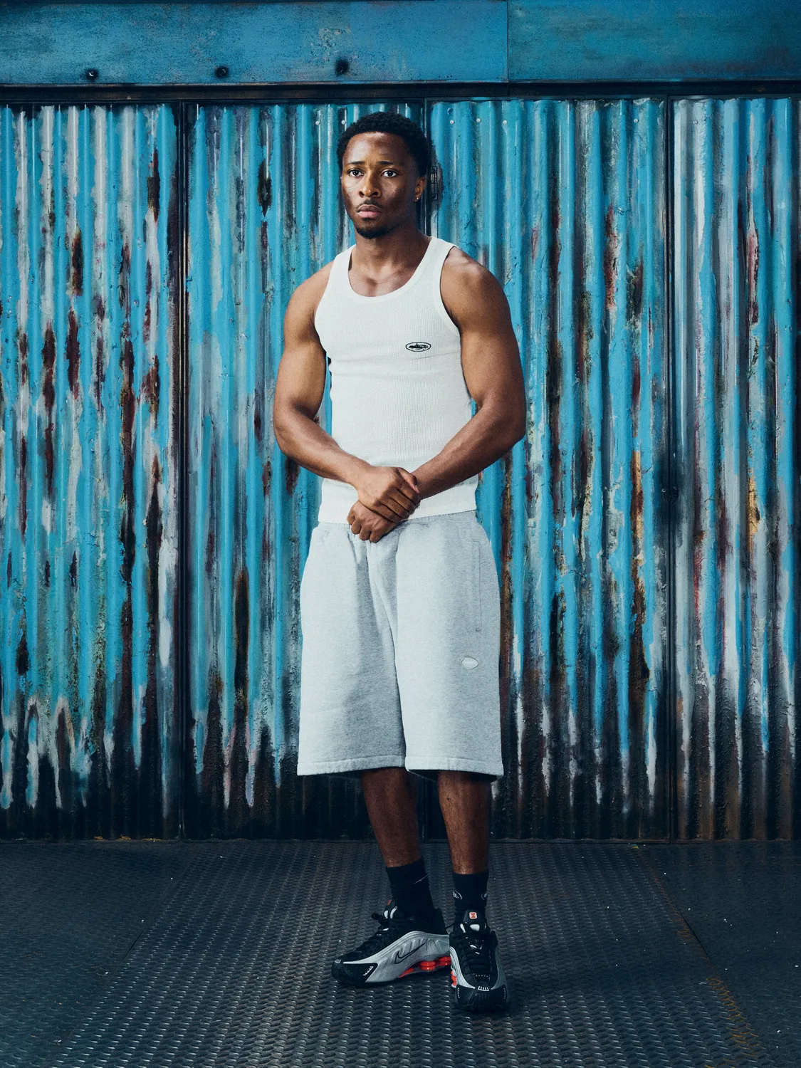 Corteiz HMP Classic Tank Top White 3er Pack Waffle