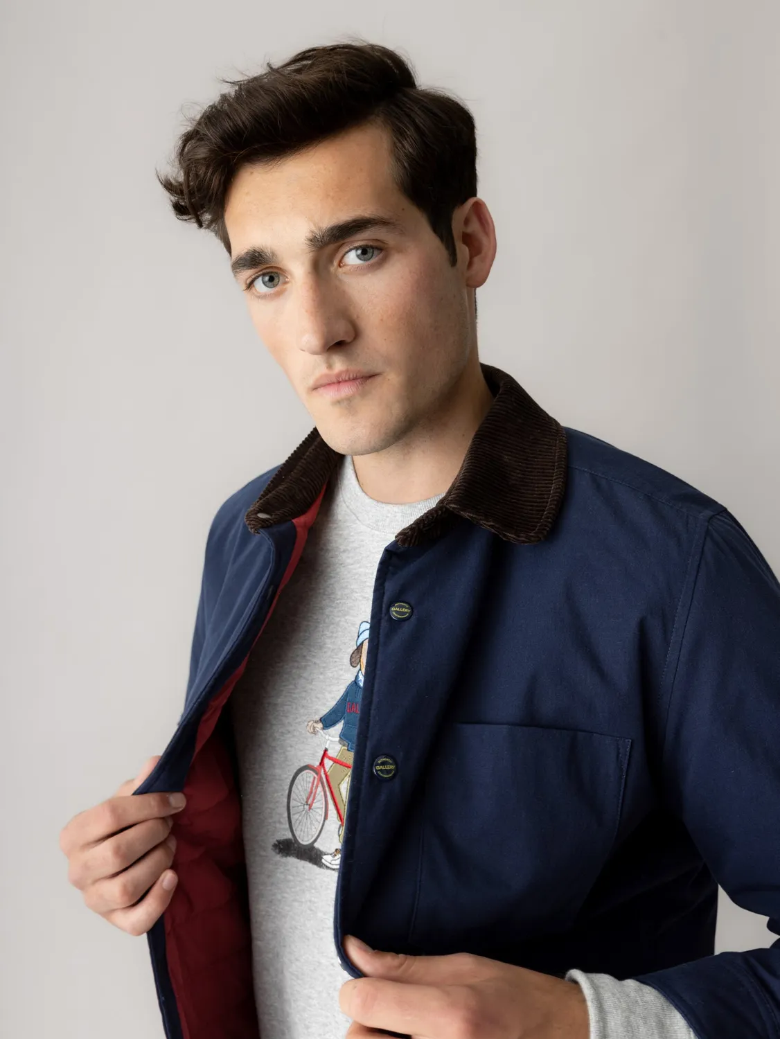 Mos Mosh MMGCallum Jacket Cordjacke Salute Navy S-XXL