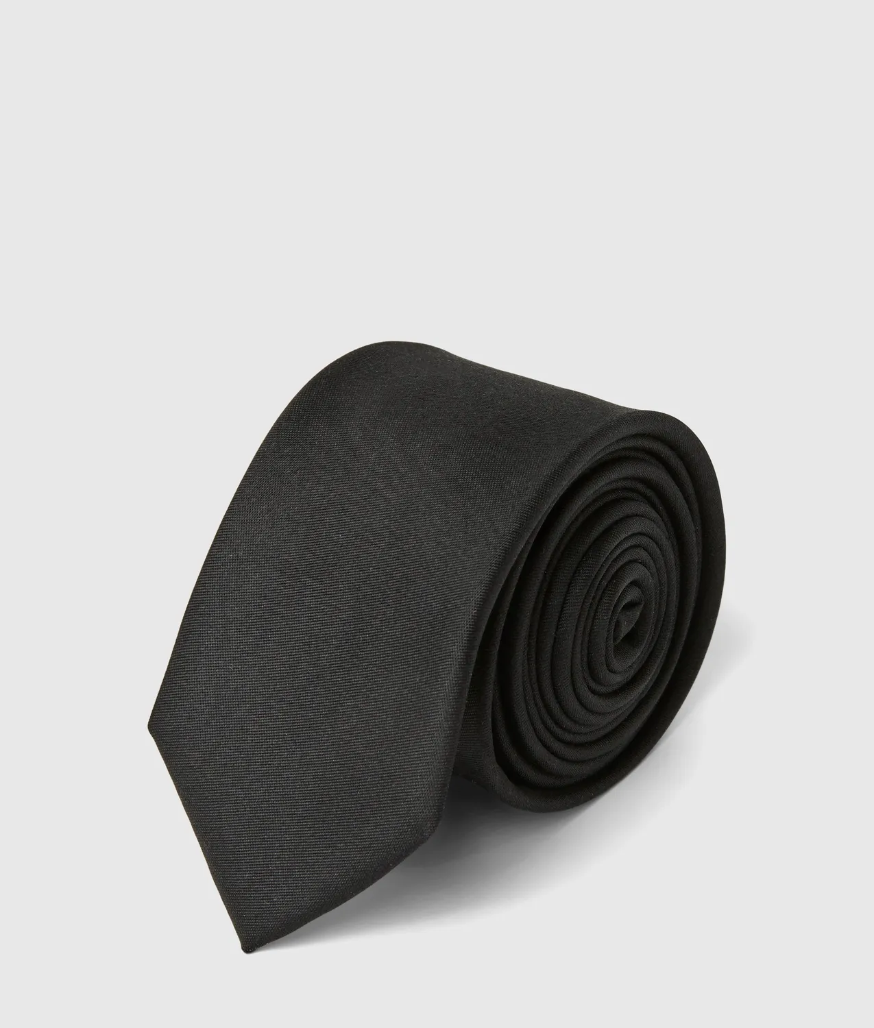 Karl Lagerfeld Monogram Krawatte Seide One Size schwarz