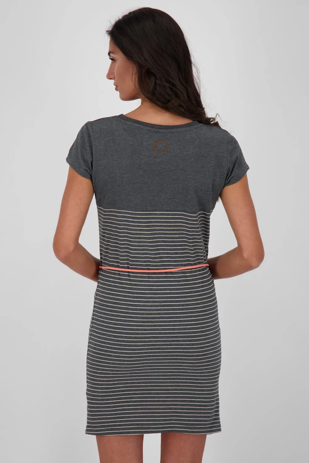 Alife & Kickin ClarissaAK B Kleid Schwarz Print