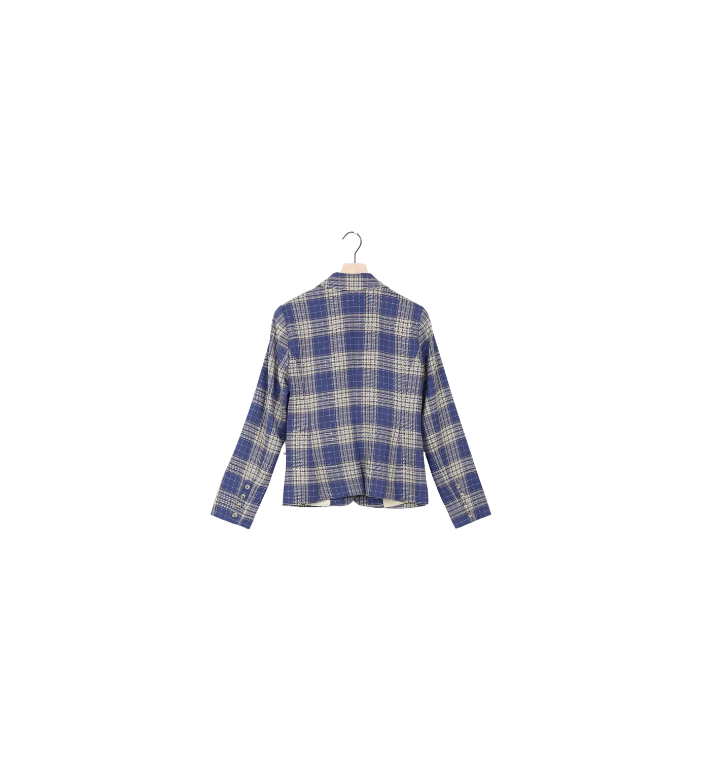 Mos Mosh MMBlake Check Blazer kariert Crown Blue 36