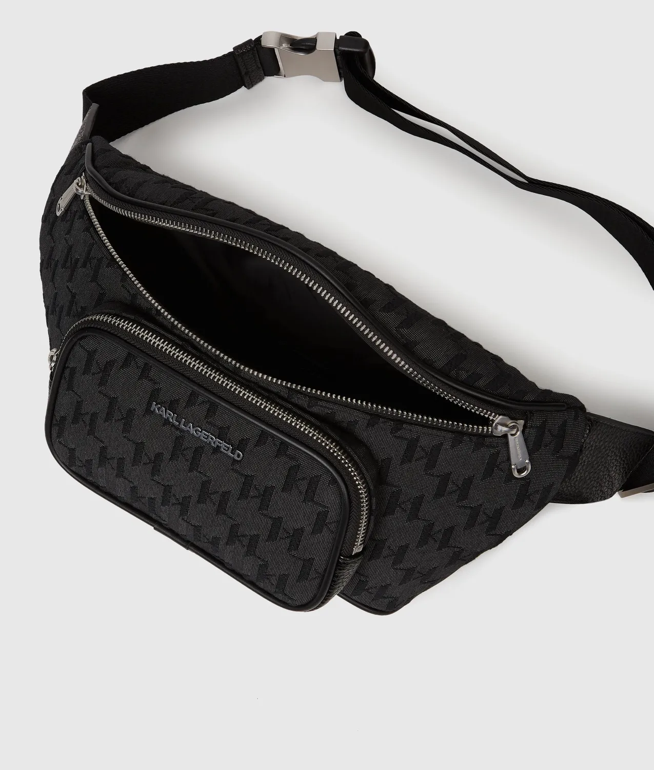 Karl Lagerfeld K/Monogram Belt Bag Jacquard