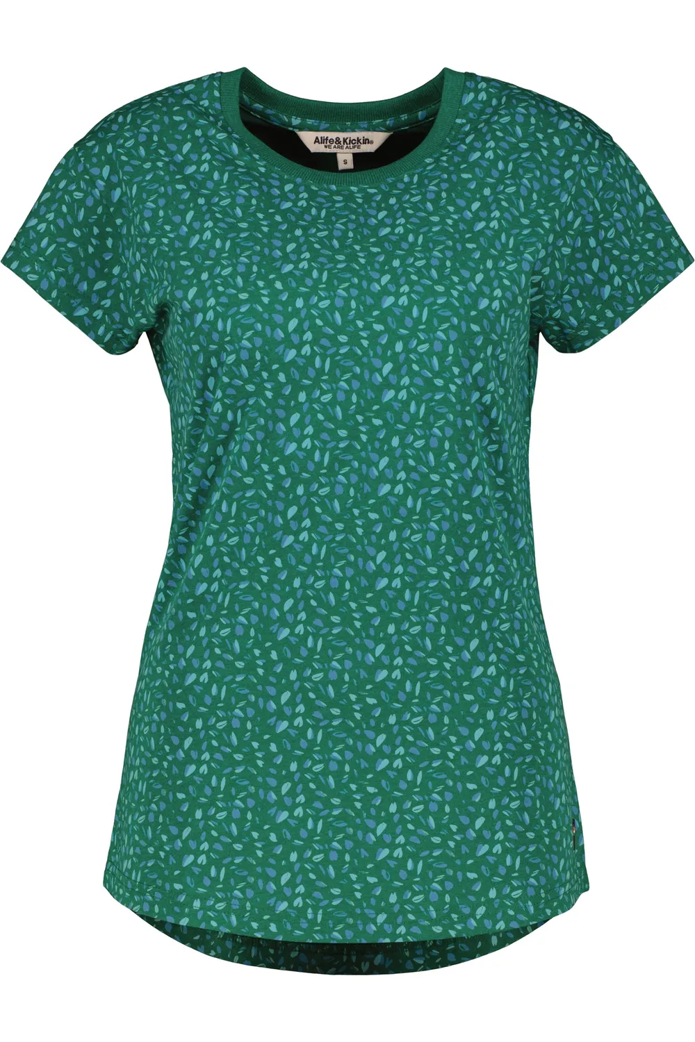 Alife & Kickin FelinaAK B T-Shirt Dunkelgrün Damen