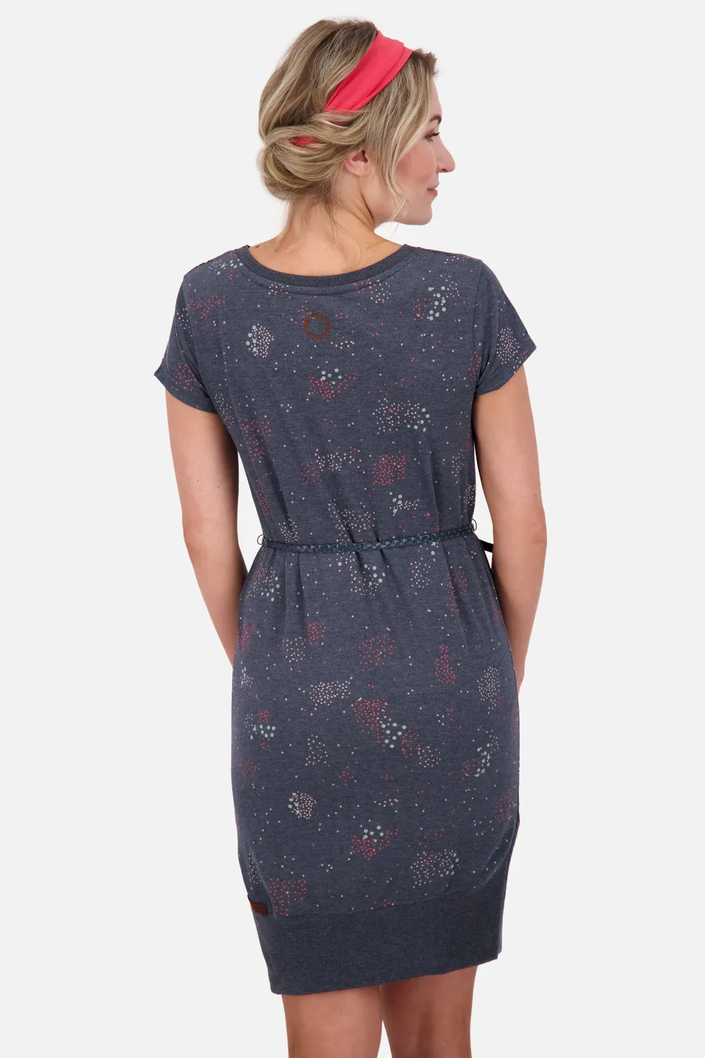 Alife & Kickin ColetteAK B Kleid dunkelblau gemustert