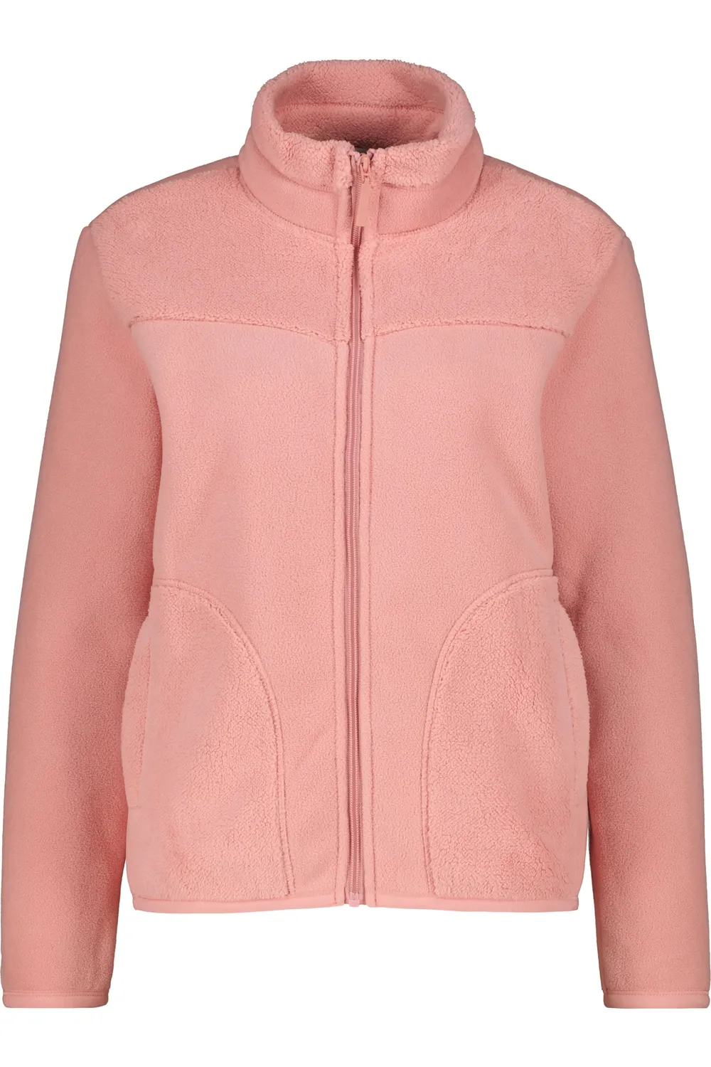Alife & Kickin LysannAK T Teddyjacke pink flauschig