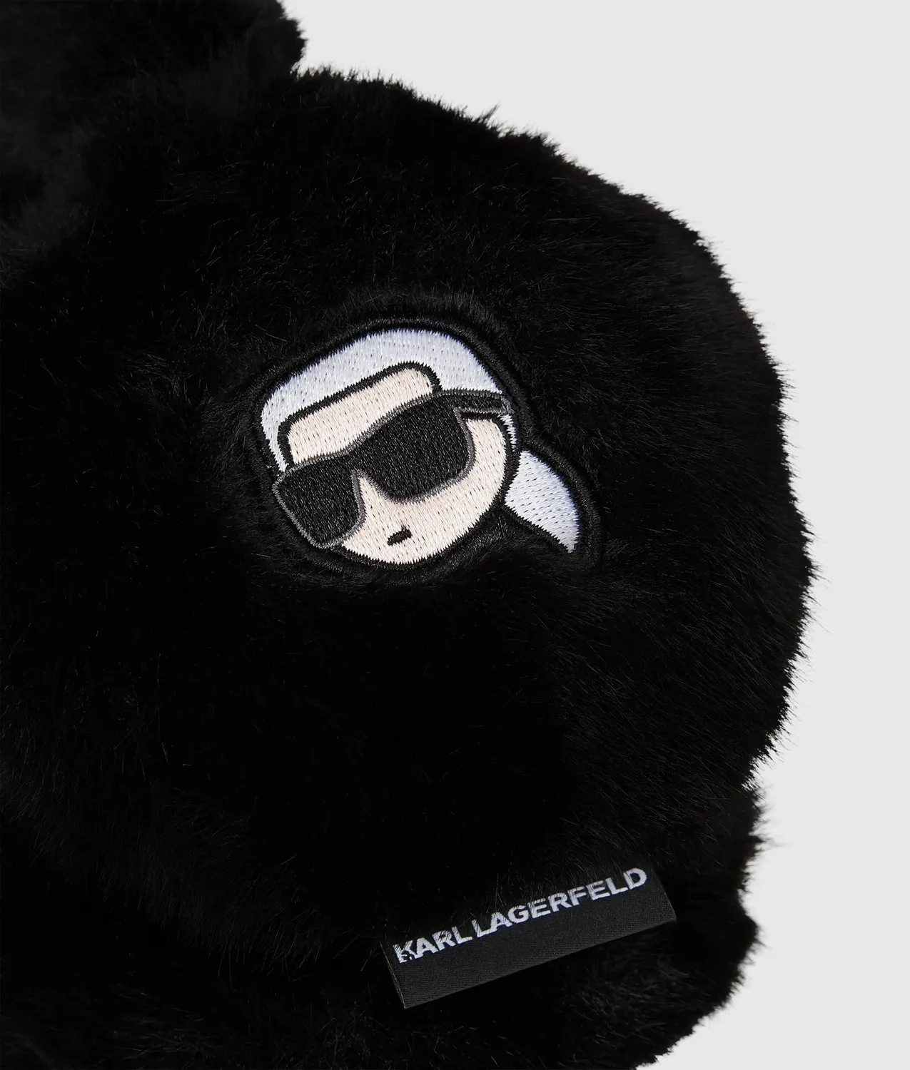 Karl Lagerfeld Ikon faux-fur ears Ohrenschützer Einheitsgröße Kunstfell