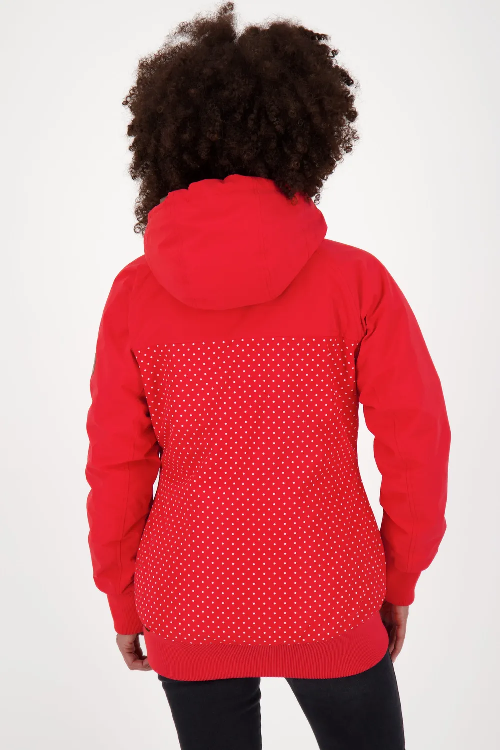 Alife & Kickin MaliaAK B Jacke Damen rot gefüttert Teddy