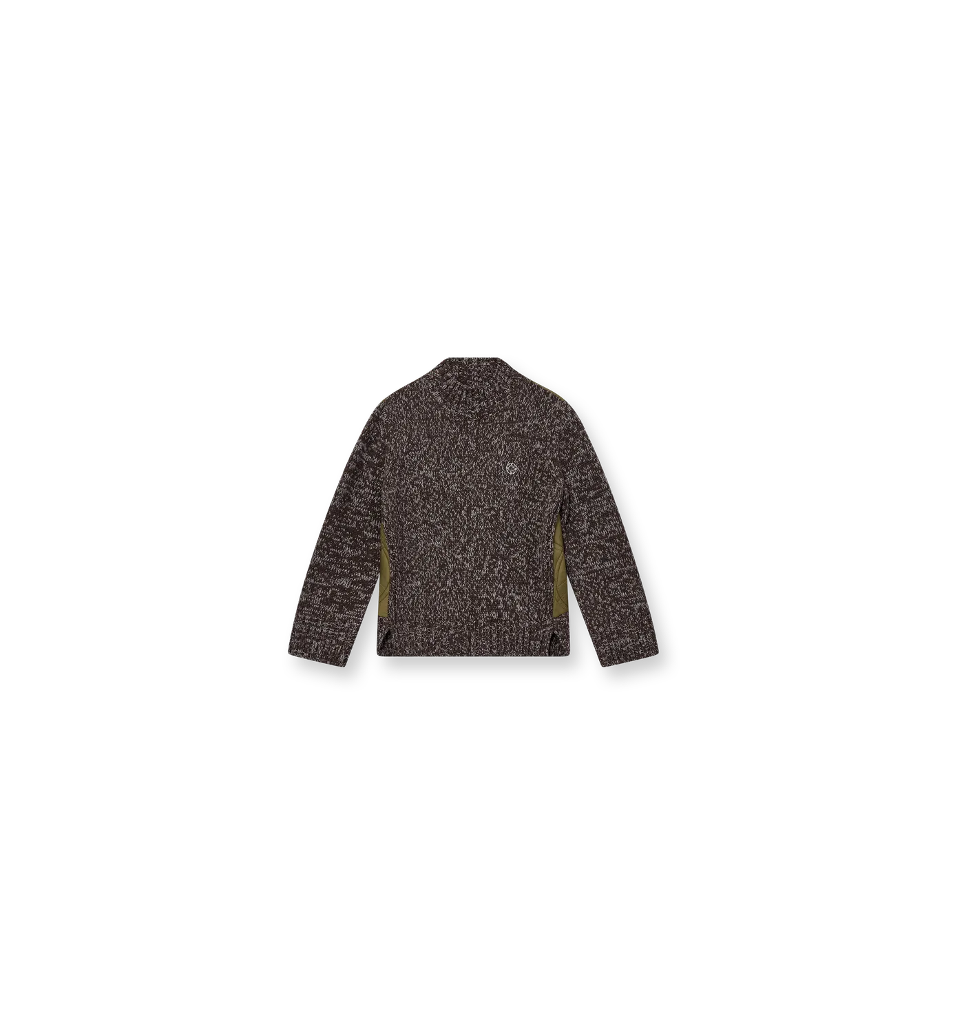 Mos Mosh MMHGrace Quilt Knit Pullover Demitasse Melange